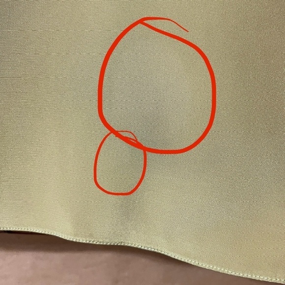 Peter Cohen | Silk Shirt Dress V-Neck Split Neckline Popover Chartreuse Size XS - Picture 13 of 16